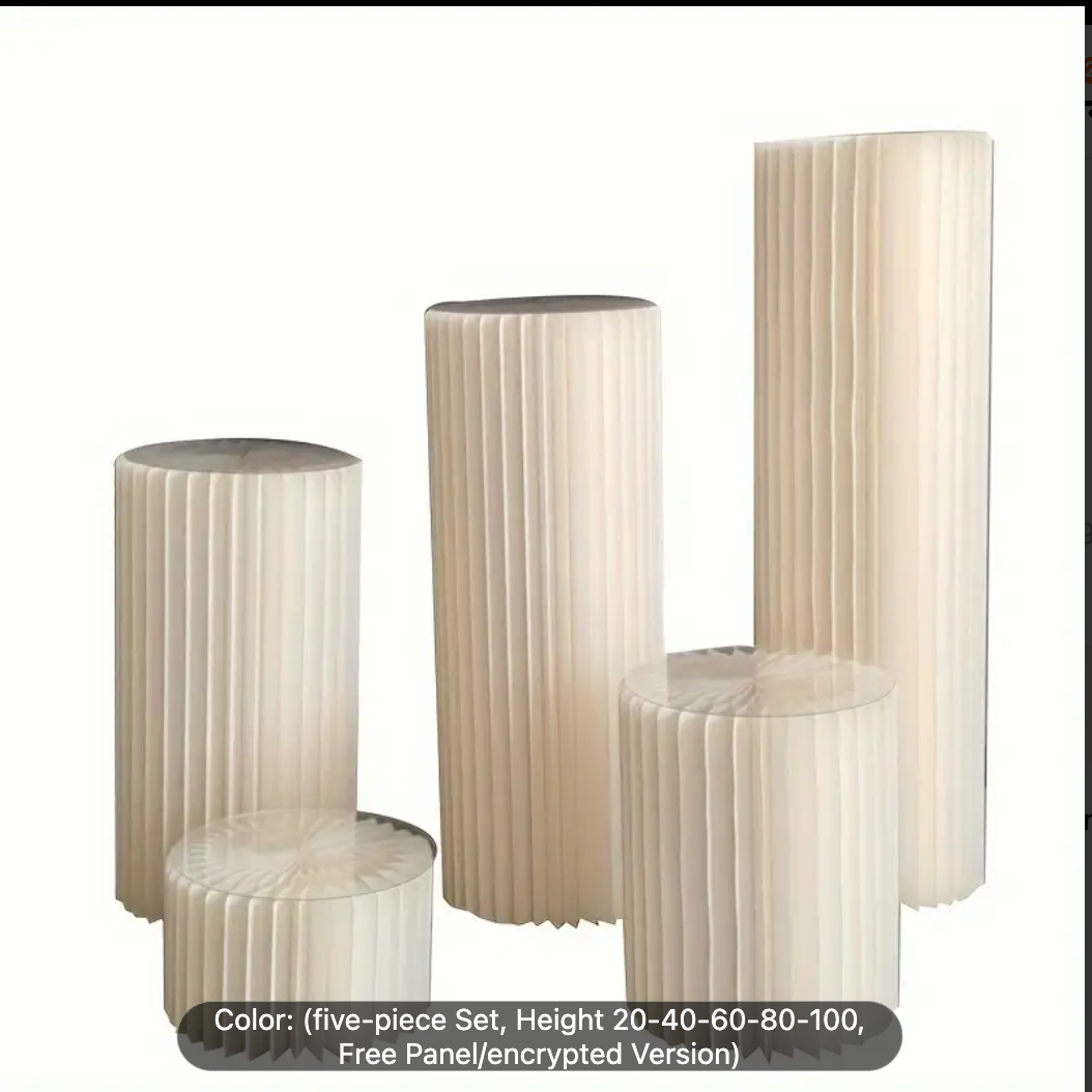 5 IN 1 PLINTH SETS WHITE