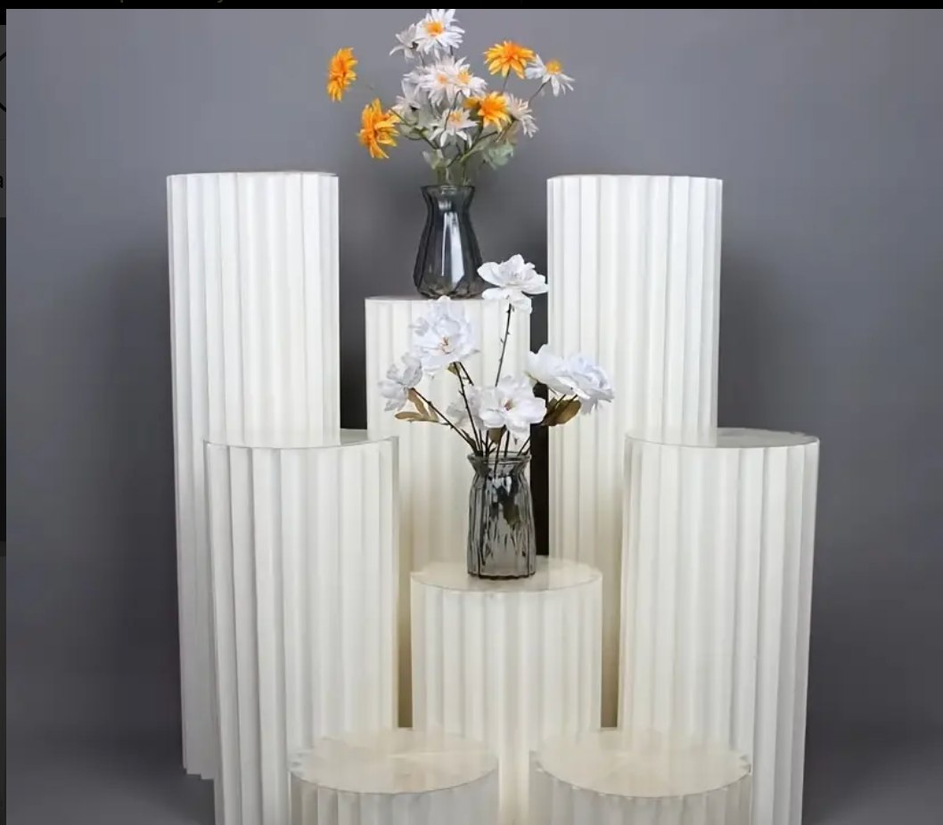 5 IN 1 PLINTH SETS WHITE