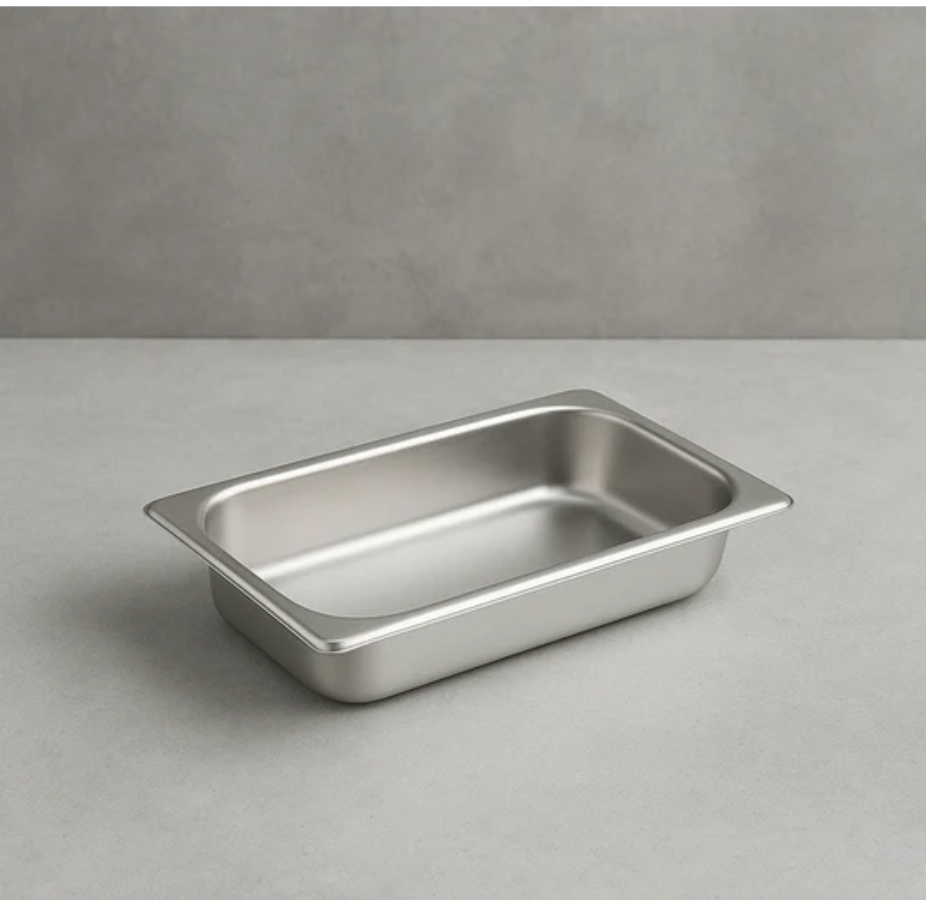 Stainless Steel 1/3 Gastronorm Pan 100mm