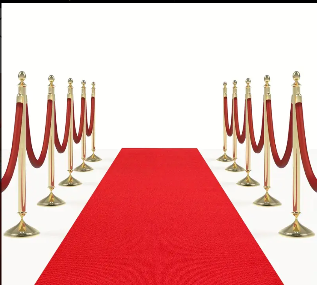 RED CARPET RUG RUNNER $15 PER MTR