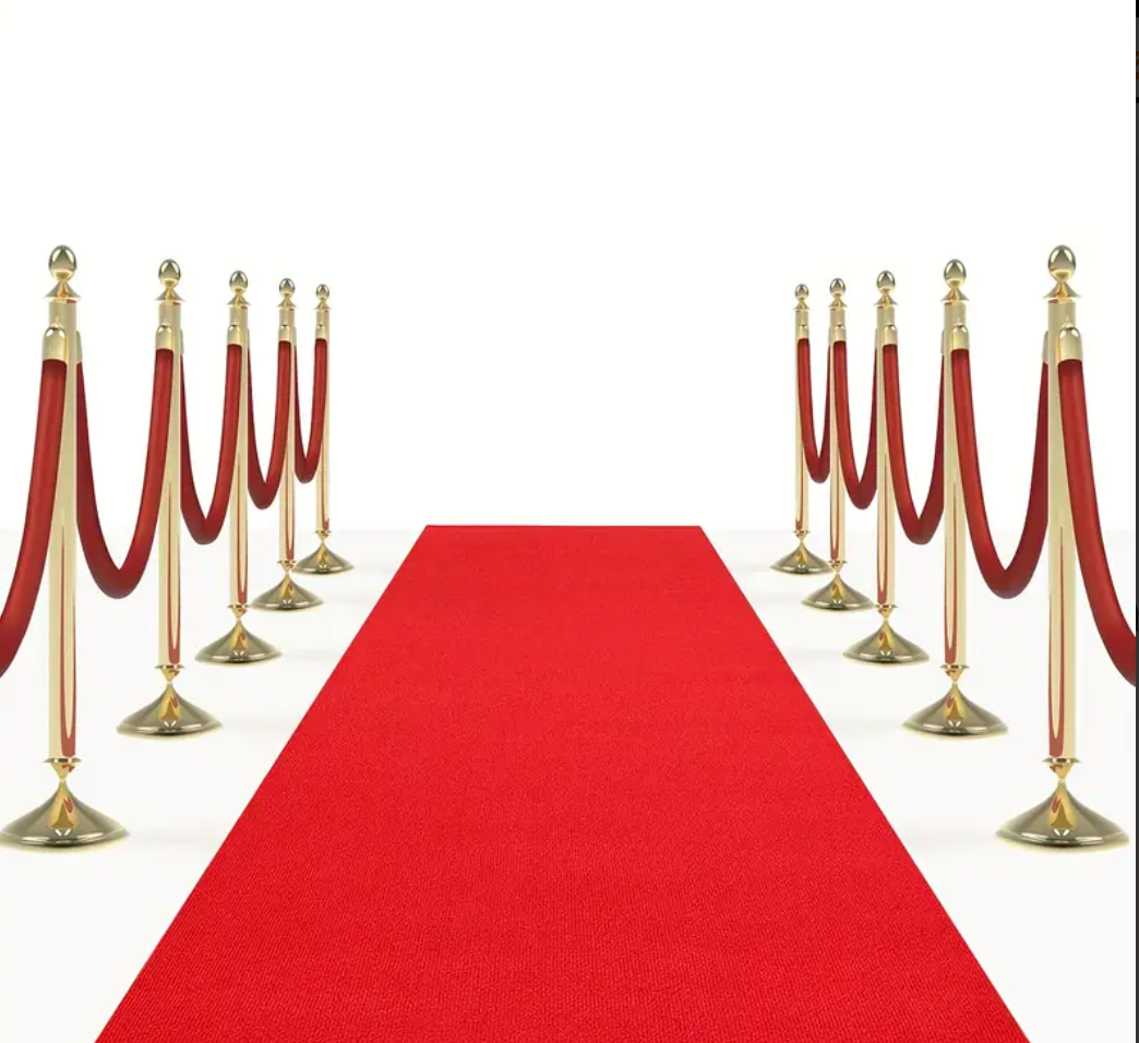 RED CARPET RUG RUNNER $15 PER MTR