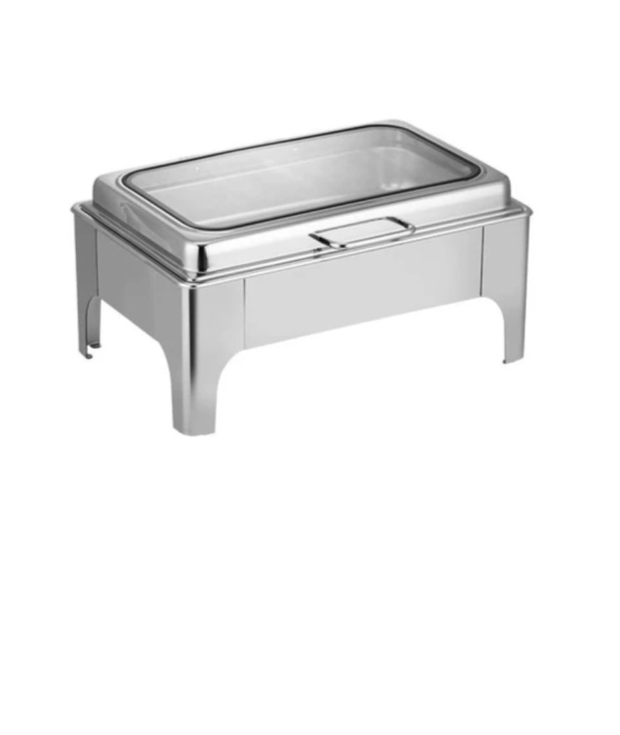 9L Hydraulic Chafing Dish – Silver DOUBLE