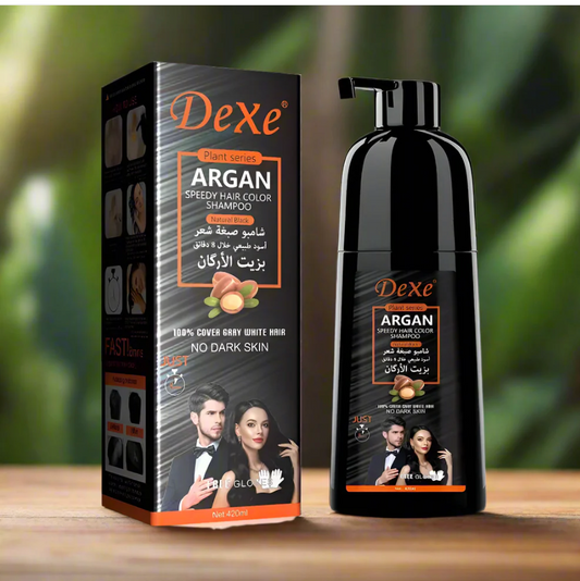 Argan Oil Hair Color Shampoo BLACK