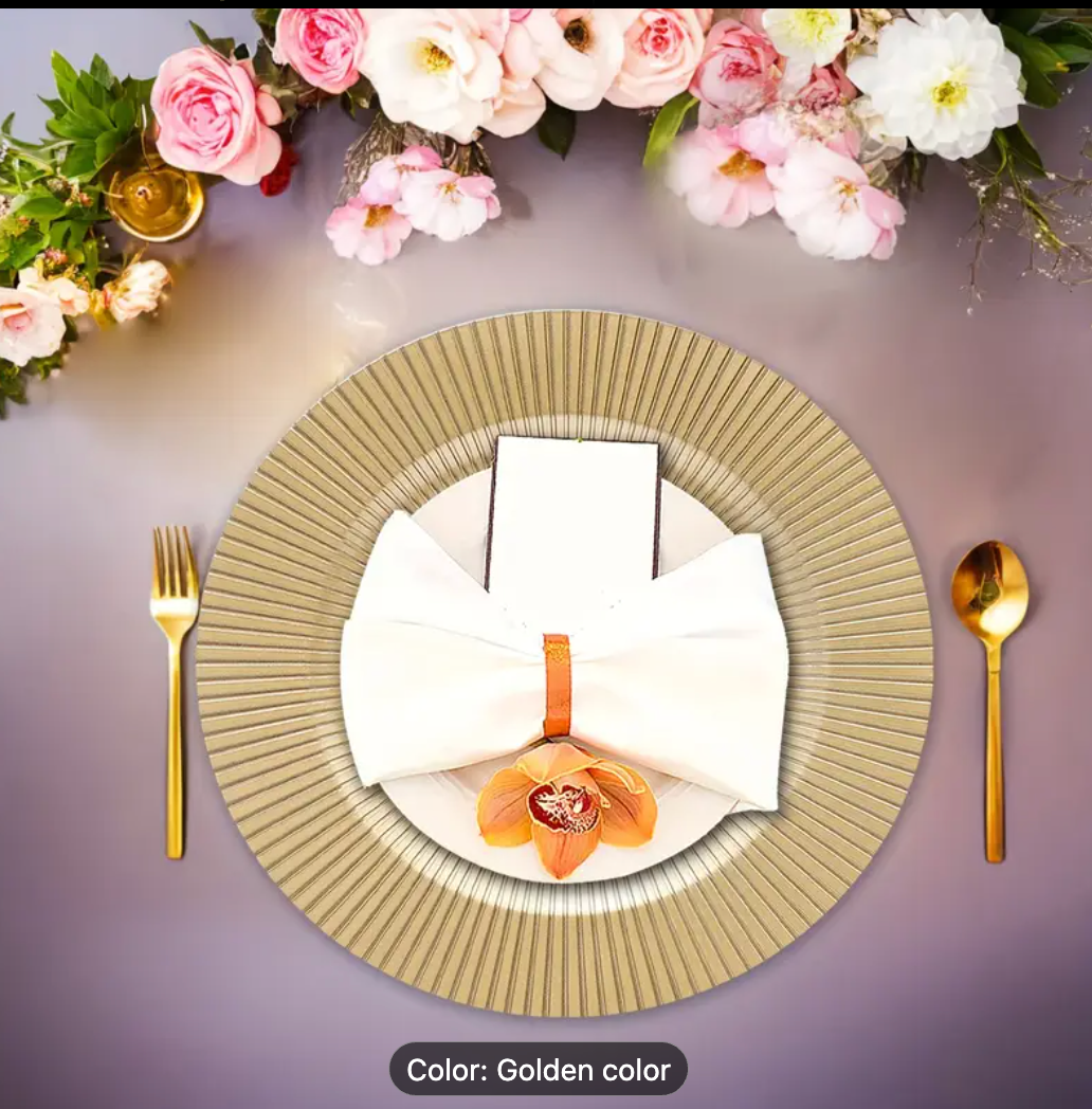 CHARGER PLATE EACH