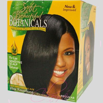 Soft and BeautifulBotanicals Relaxer Kit Regular 1 APP