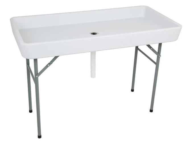 1.2m Fill & Chill Ice Tray Table - Cold Food Service & Buffet Drinks Table