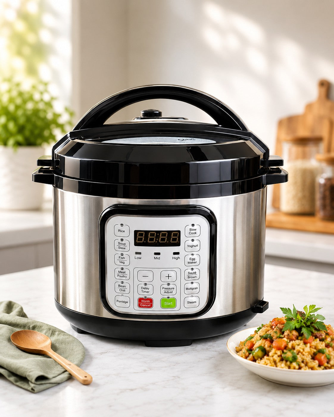 Fully Automatic Electric Pressure Cooker/ Rice Cooker