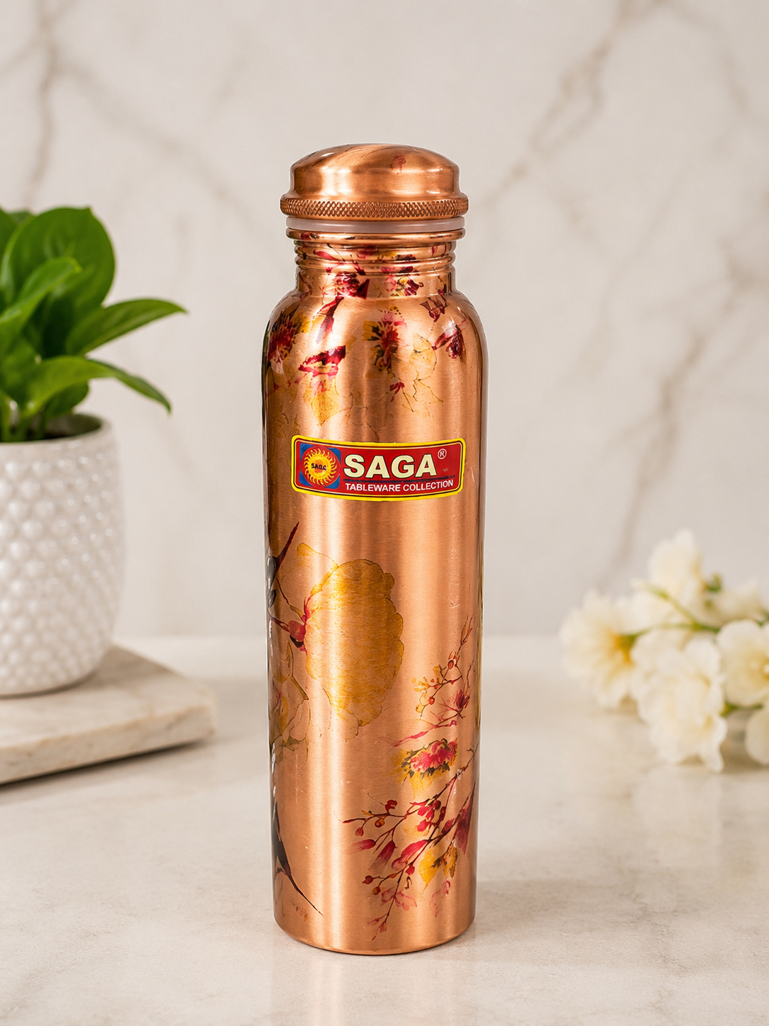Pure Copper Bottle Style 1