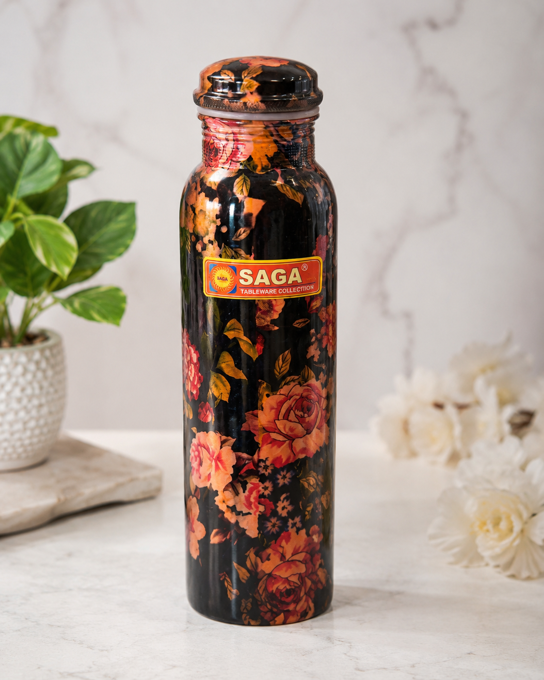 Pure Copper Bottle Style 3