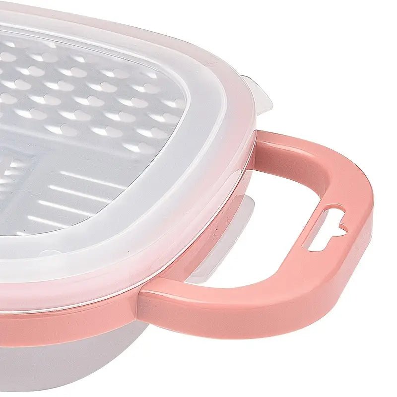 Grater With Container & Lid & Peeler Set