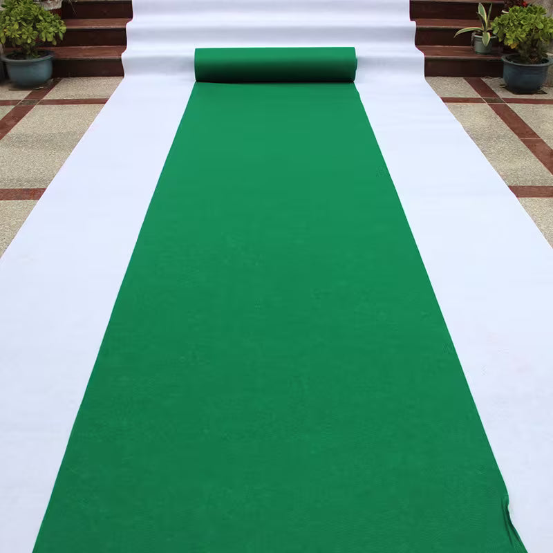 GREEN Wedding Carpet 100x300cm