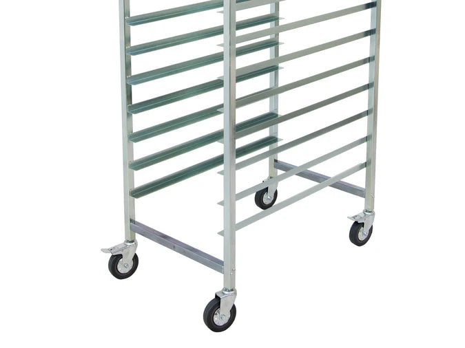 1.8m Mobile Bakers Rack - 16" Tray x16 - Commercial Bakery Racks