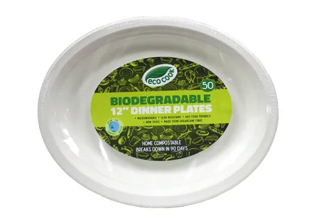 12" OVAL Bio Plate 50s