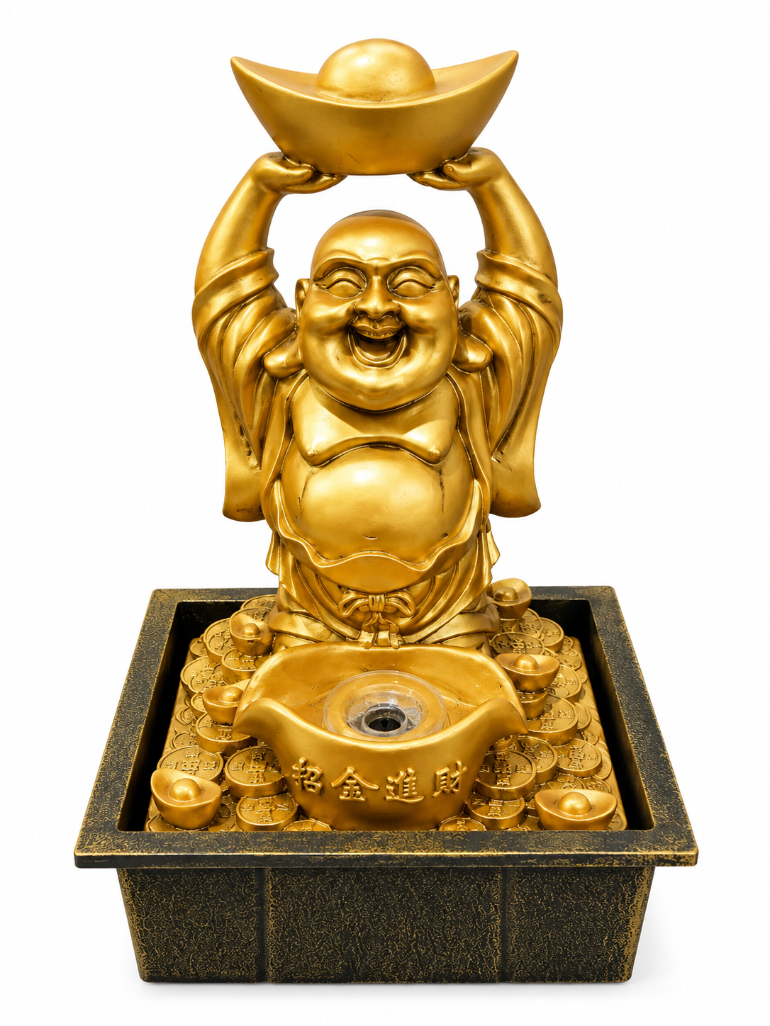 Water Fountain Laughing Budha