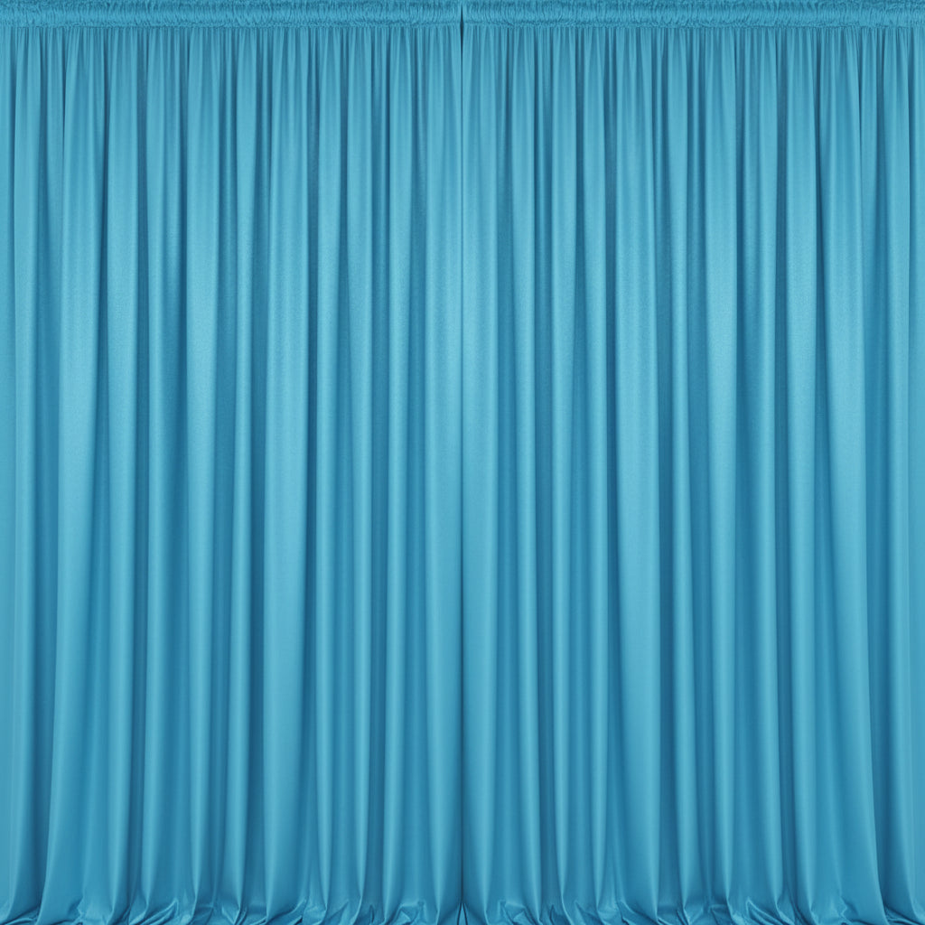 Backdrop Without swag Ice Silk sky blue 3Mx3M
