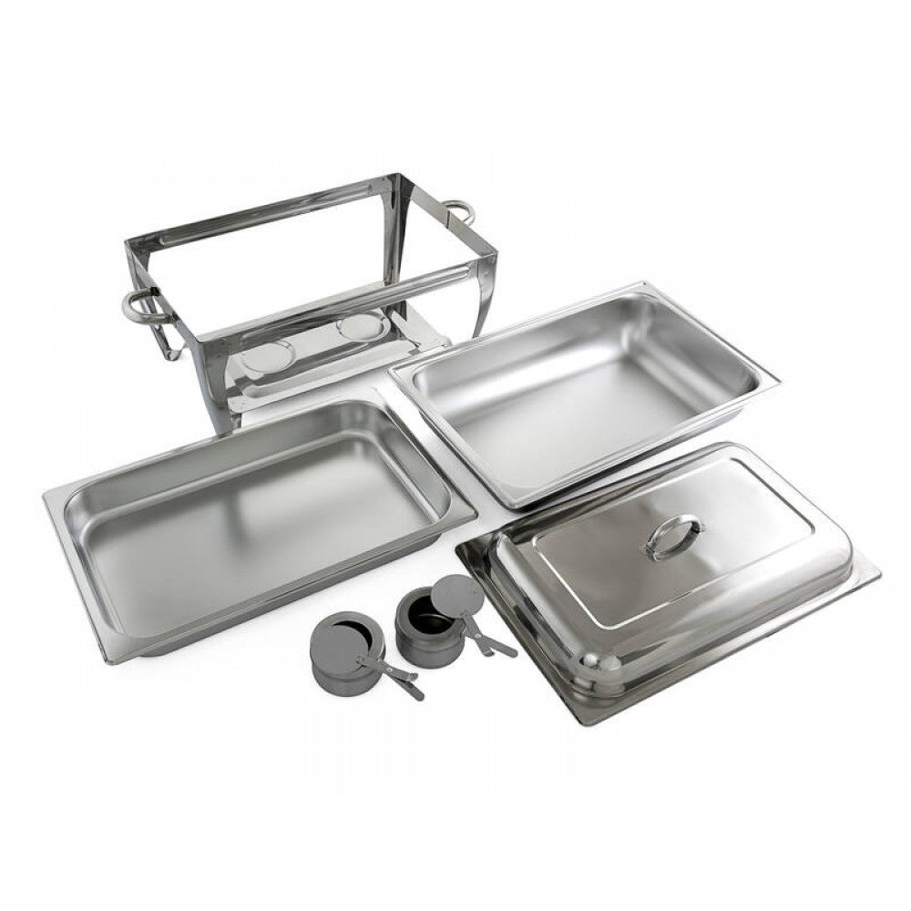 59cm Chafing Dish Warmer 1/1 Steam Pan S/S