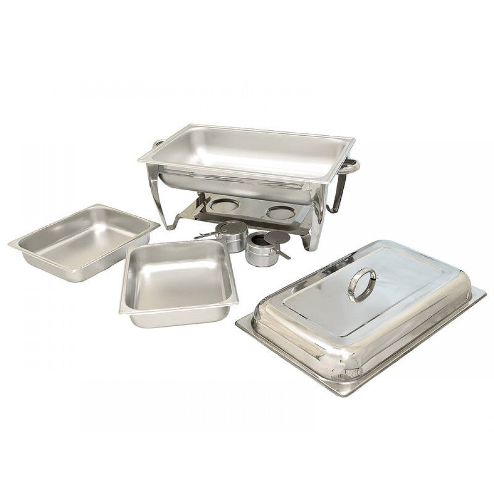 Chafing Dish Warmer 2x 1/2 Steam Pan S/S