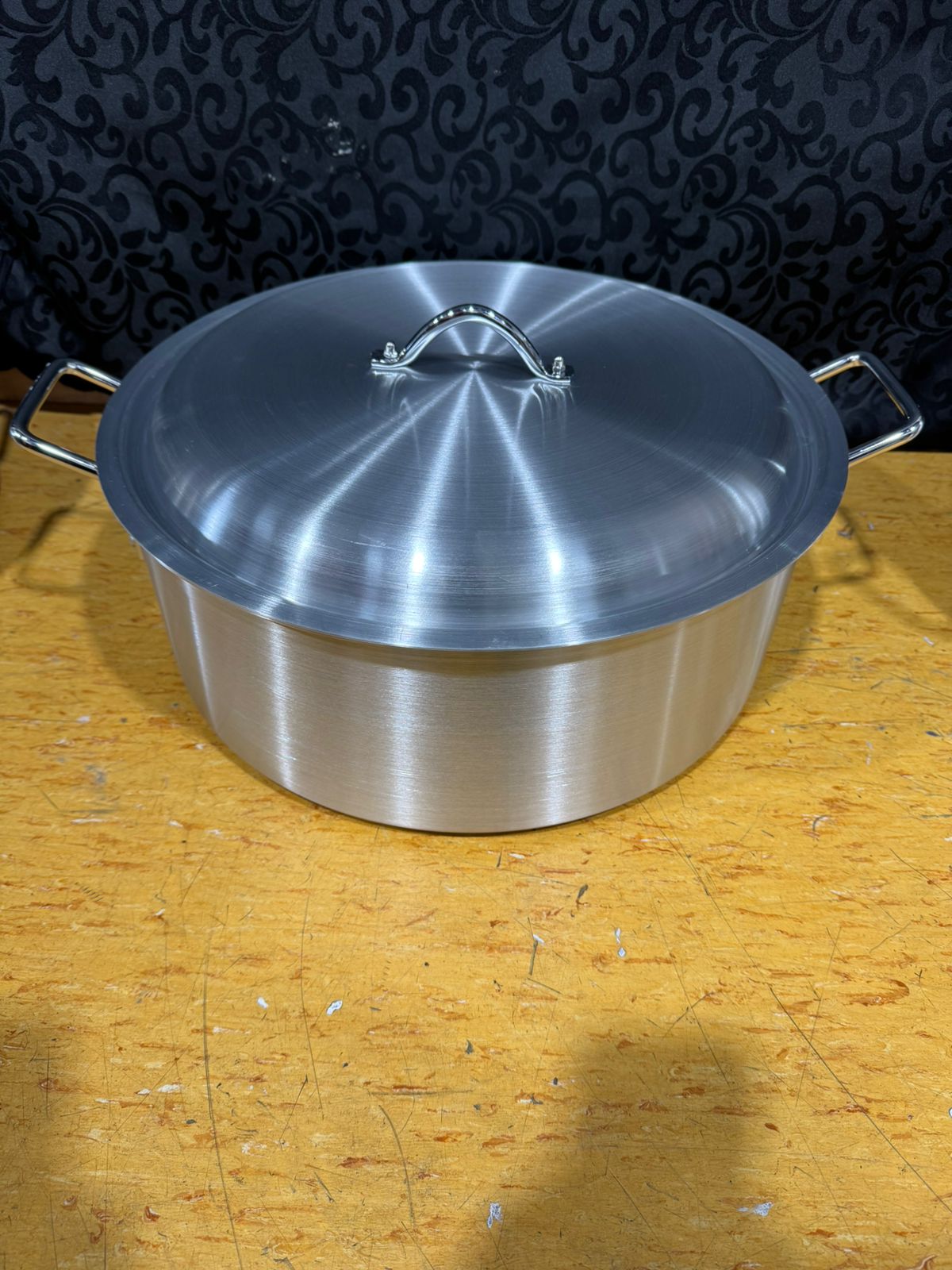 5 set Aluminum Pots with Lids 35.5 CM - 48.5CM Commercial/Domestic