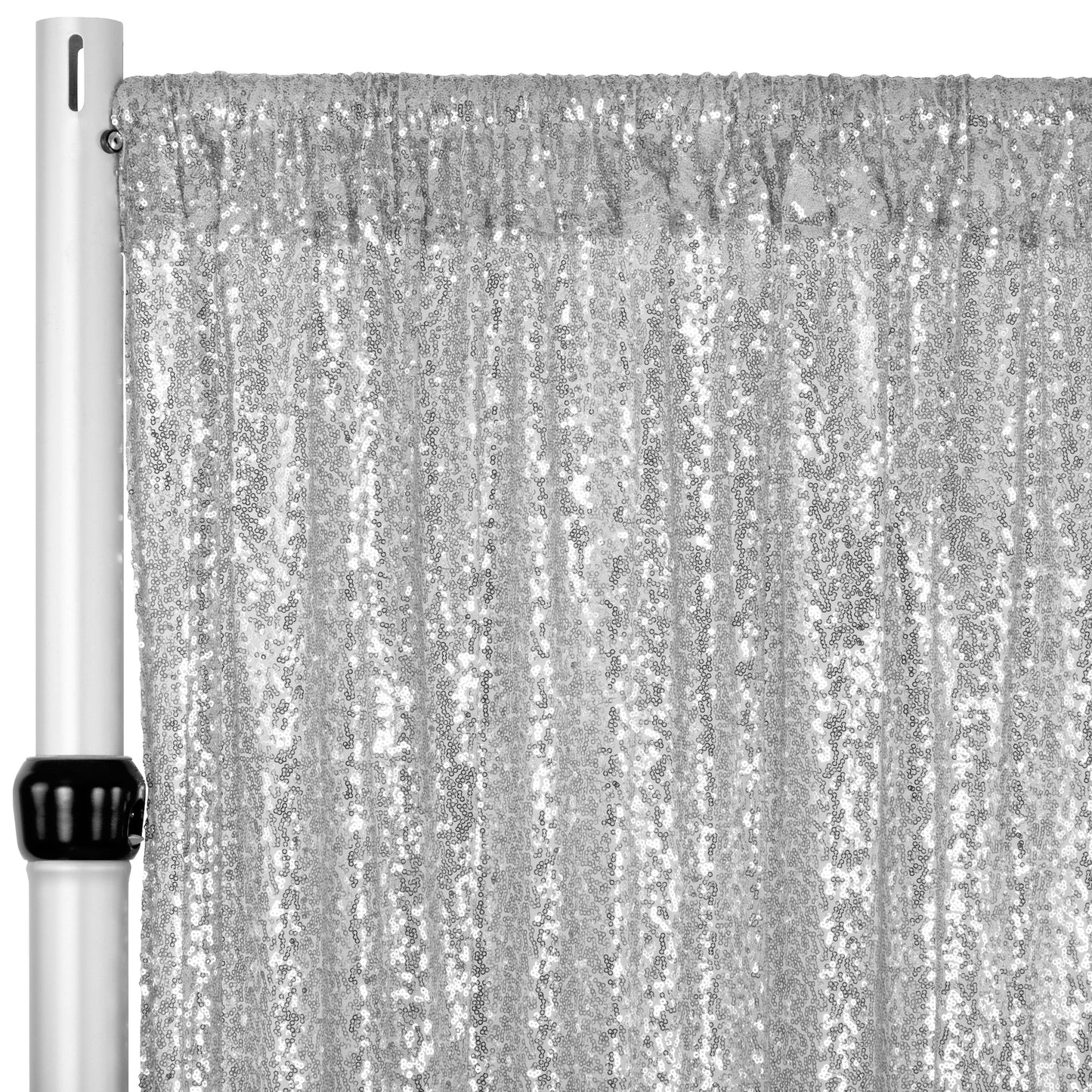 Backdrop Sequin - 3m x 3m - Silver