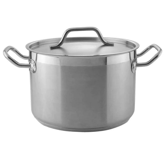 Stainless Steel Pots With Lids - Heavy Base