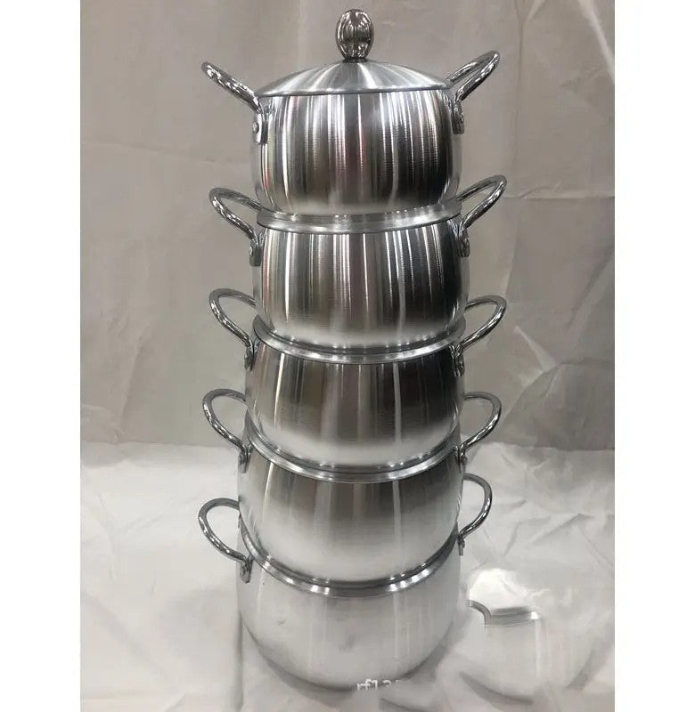 Aluminum Pots With Lids