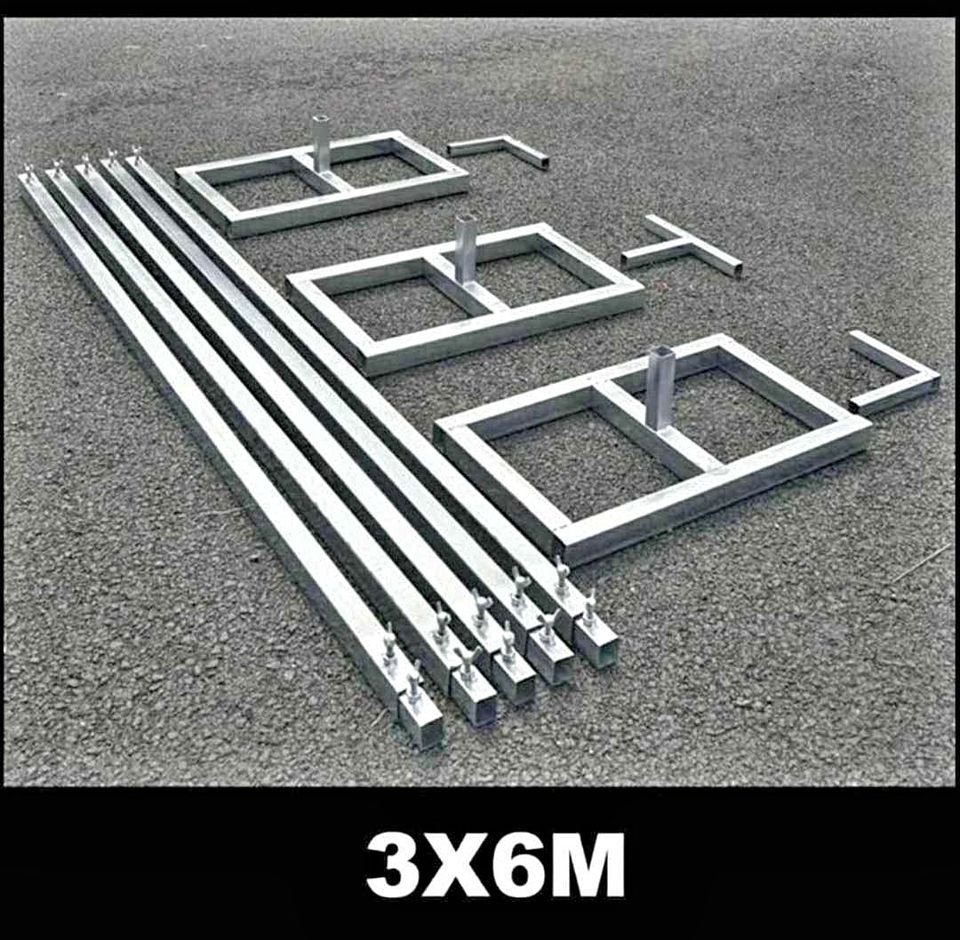 Curtain Stand 3x6 Heavy Duty