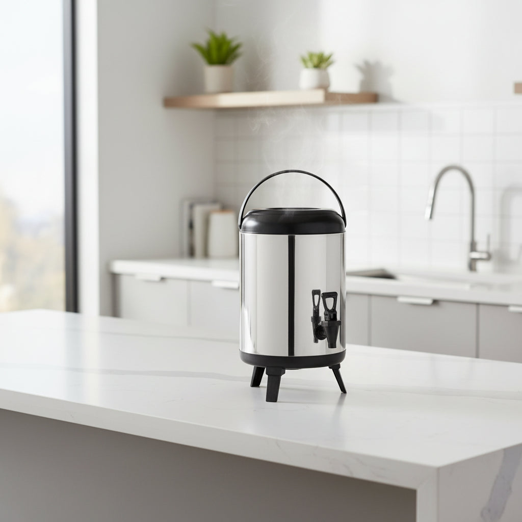 Milk Tea Dispenser Stainless 6L