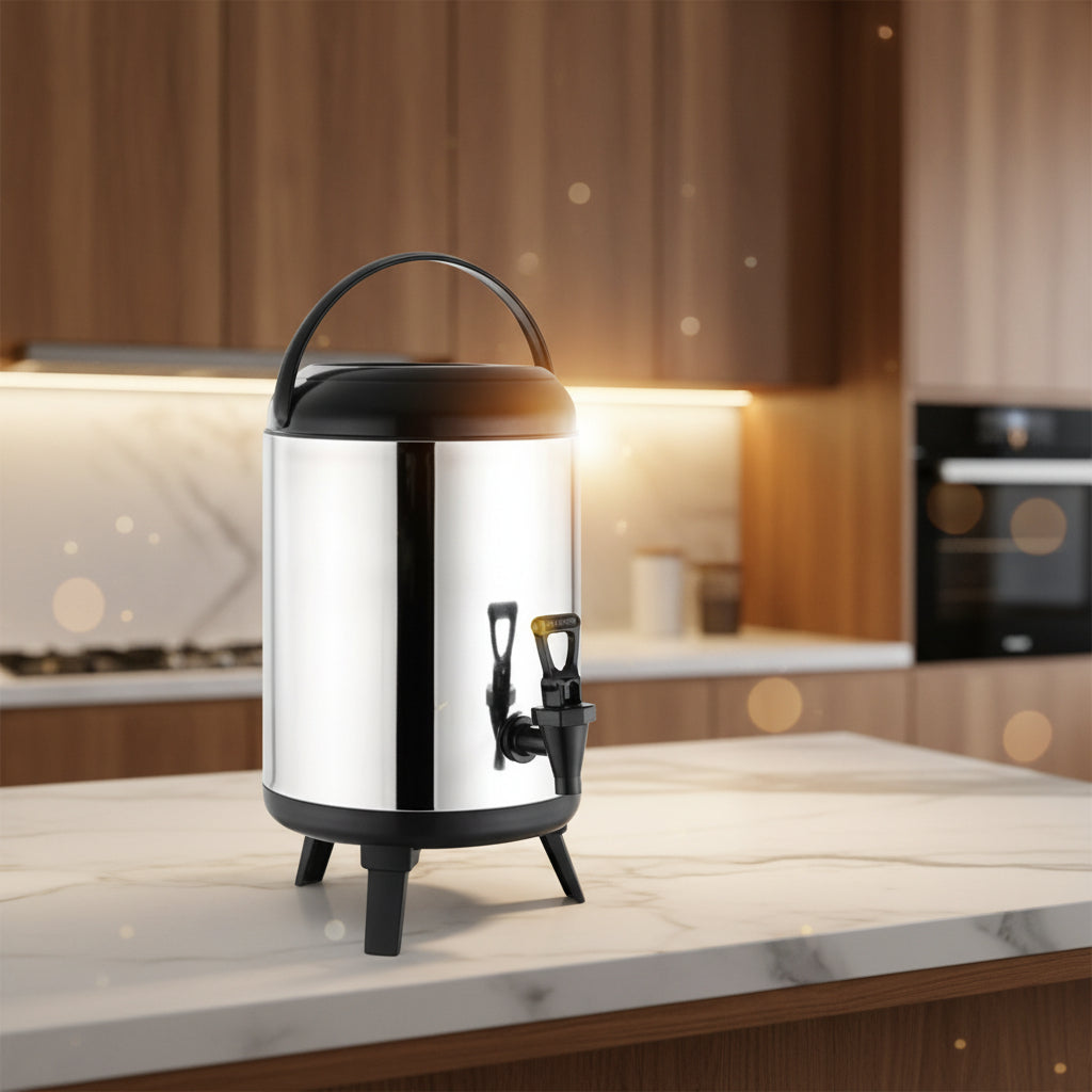 Milk Tea Dispenser Stainless 12L