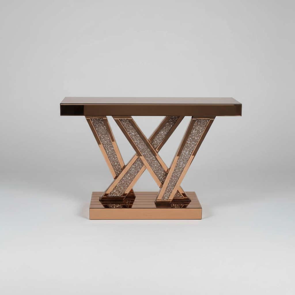 Theo Console Table Gold TZT001