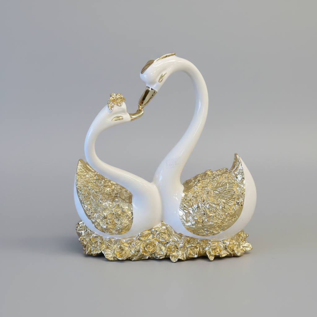 Love Swans Gold