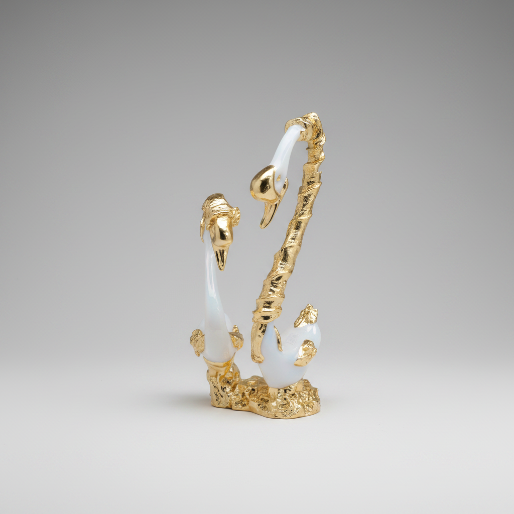 Tall Swans Gold
