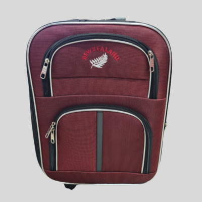 Burgundy Easy Travel Suitcase