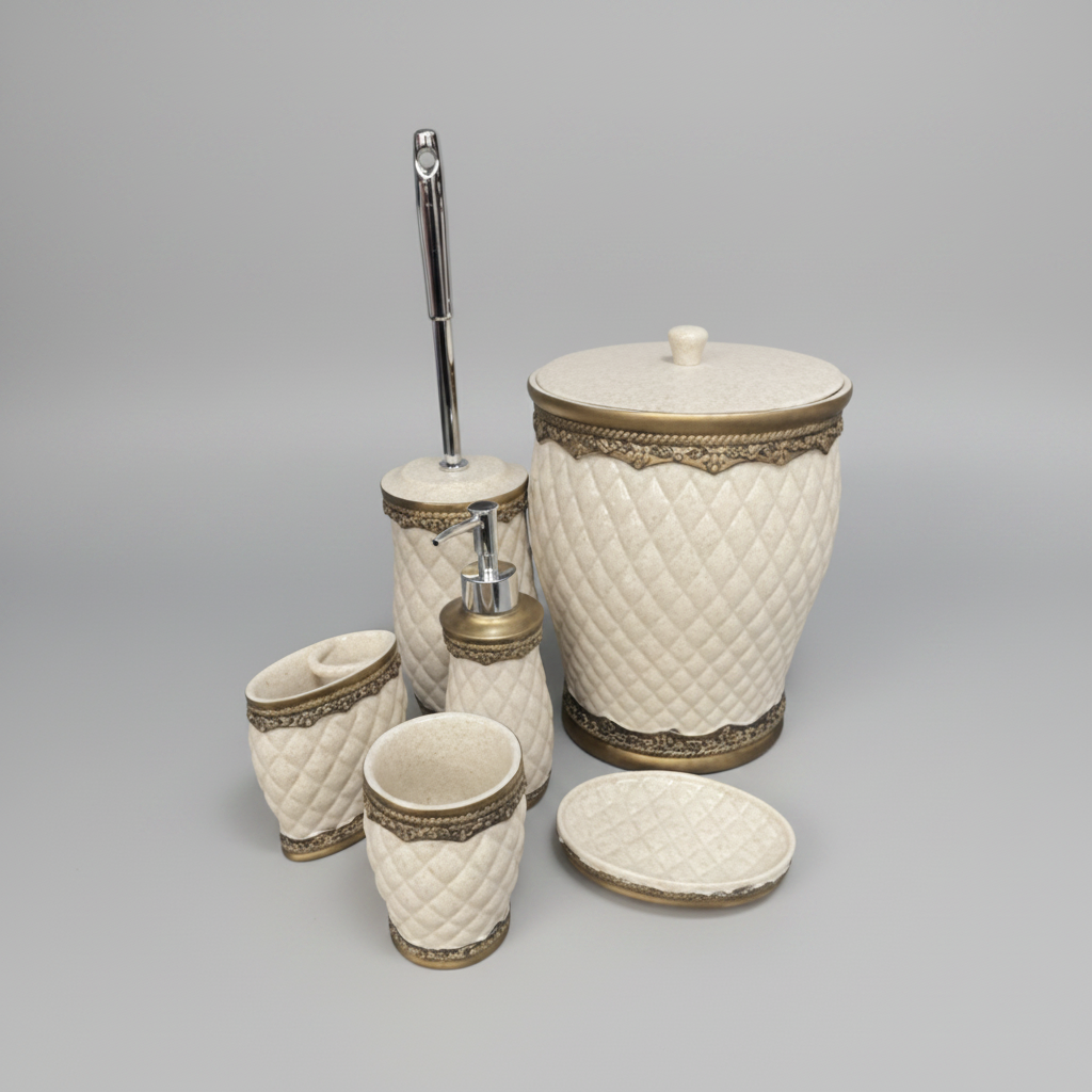 6pc Bathroom Set #10