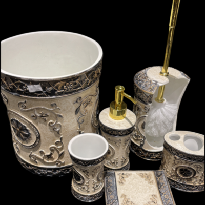 6pc Bathroom Set #9