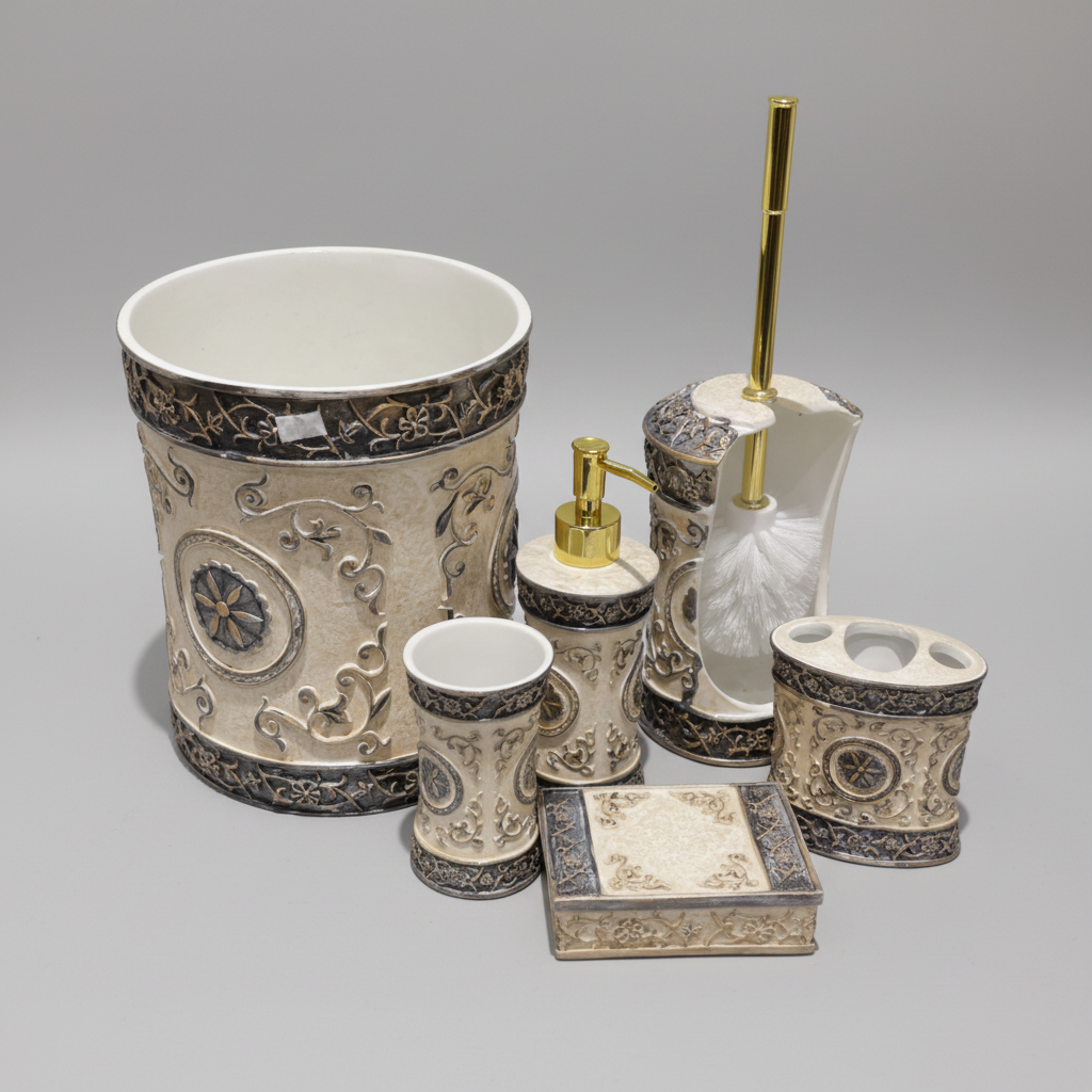 6pc Bathroom Set #9