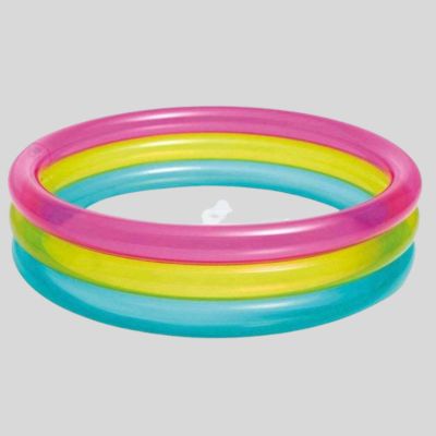 Inflatable Rainbow Baby Pool 86cm