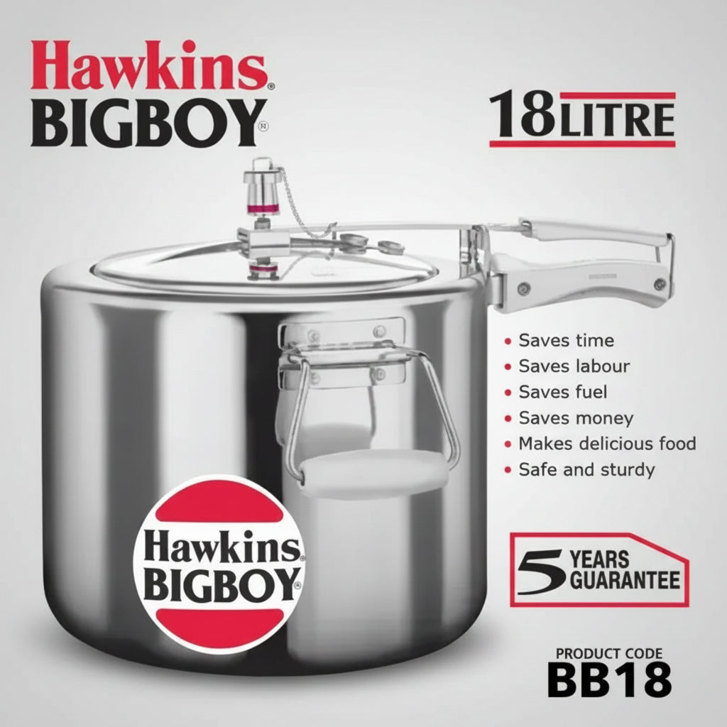 Hawkins 18-Liter Pressure Cooker