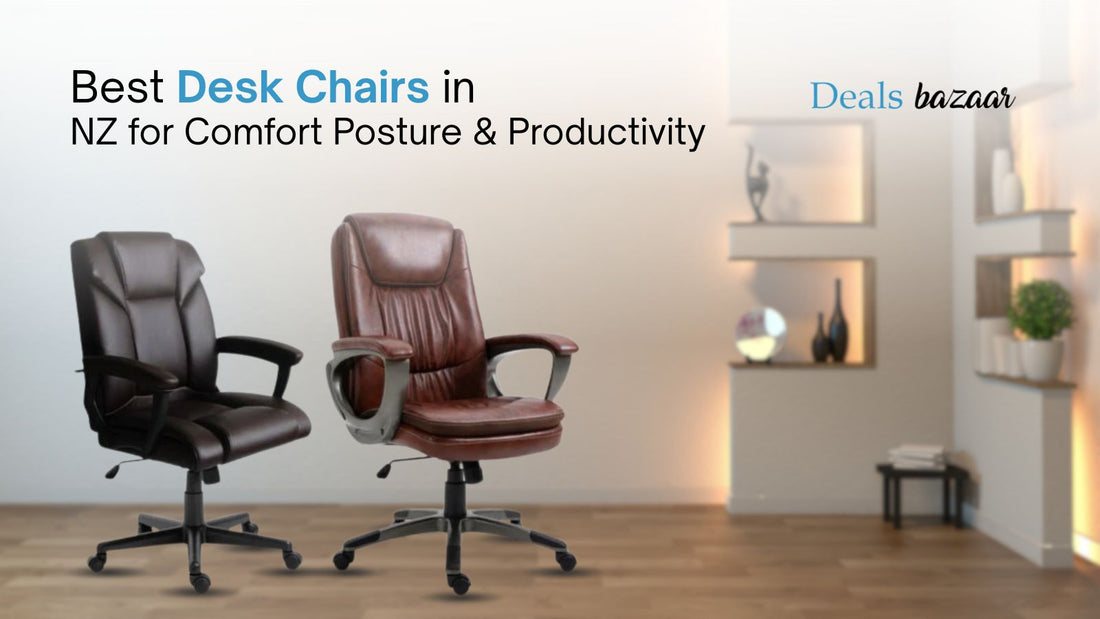 Best Desk Chairs in NZ for Comfort, Posture & Productivity