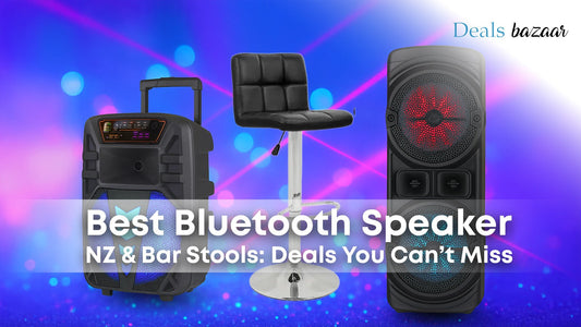 Best Bluetooth Speaker NZ & Bar Stools: Deals You Can’t Miss