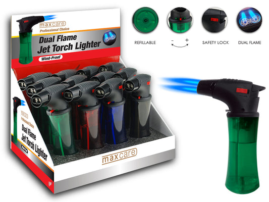 Dual Flame Jet Torch Lighter-030285