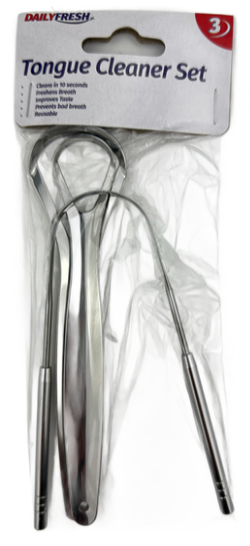 Daily Fresh Tongue Cleaner Set 3PK – 040191