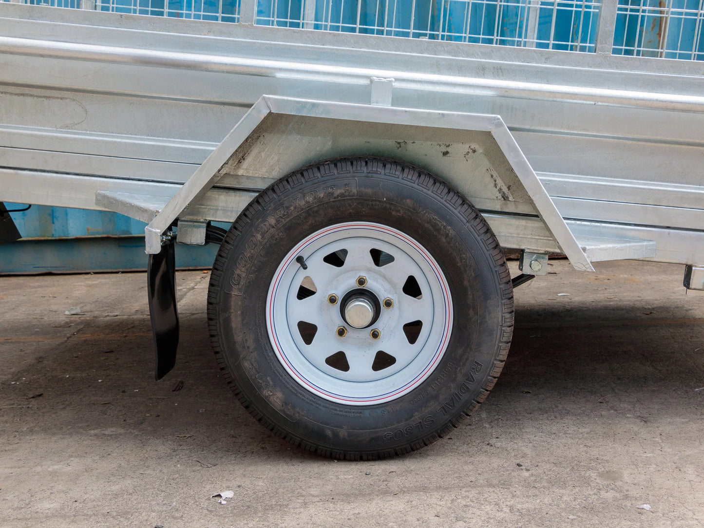 Trailers For Sale Cage 7x4 Trailer with Jockey Wheel - Assembled ROADCHIEF