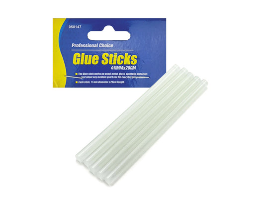 Glue Stick 20cmx11mm x 6’s