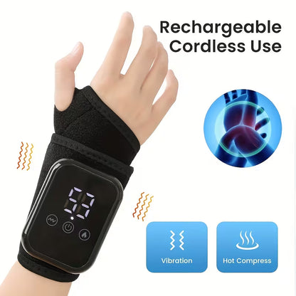 Hand Massager, Wrist Massage with Hot Compress