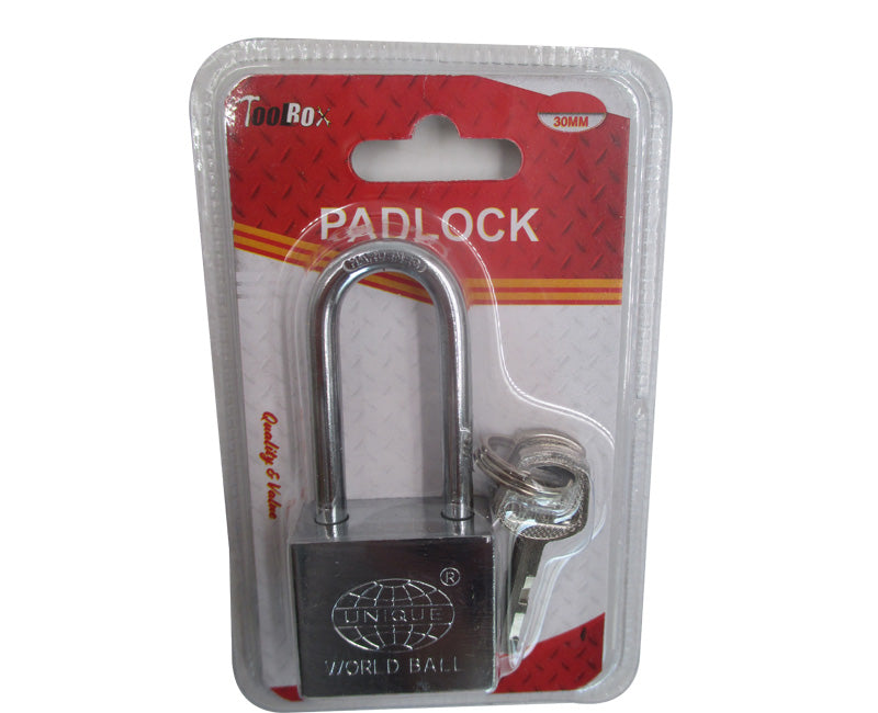 PADLOCK LONG 30MM 89.6G