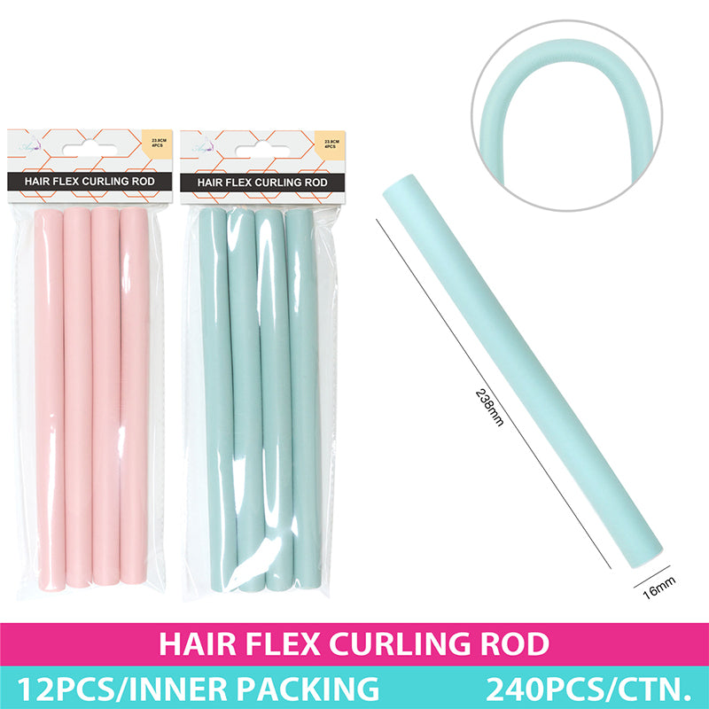 HAIR FLEX CURLING ROD, 4pcs, 16mm