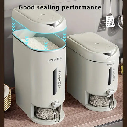 Sleek Modern Pet Food Storage Container