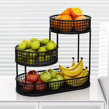Luxury Metal Fruit Basket