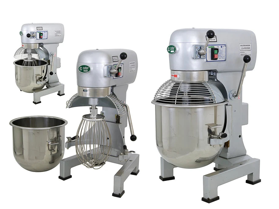 25L Commercial Dough Mixer 1.5kW, 3 Speed Planetary Mixers
