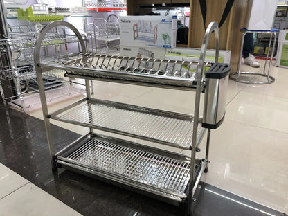 Dish Rack Stainless Steel 3 Tier